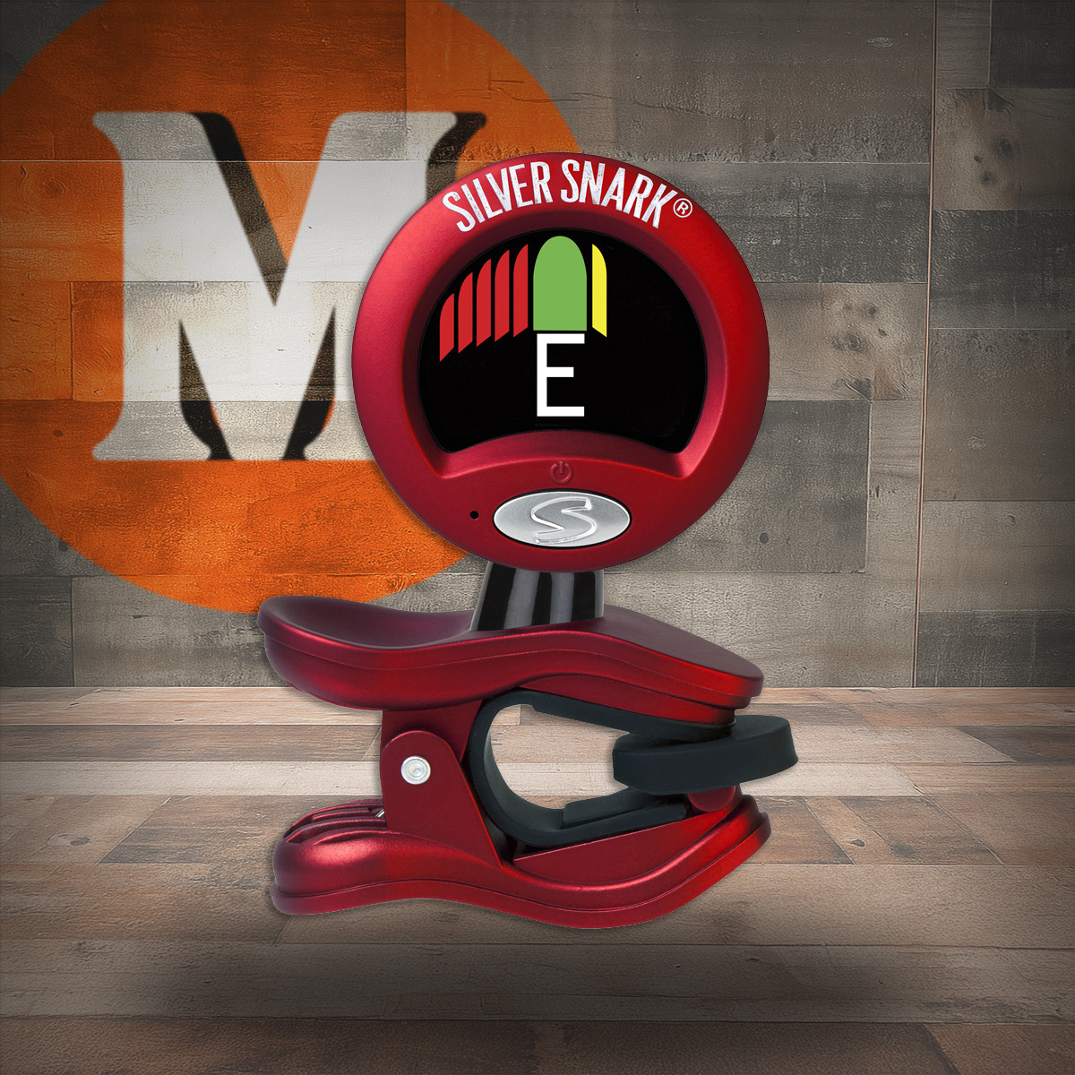 Snark Silver Snark Chromatic Rechargeable Tuner - Red (SIL-RED-U)