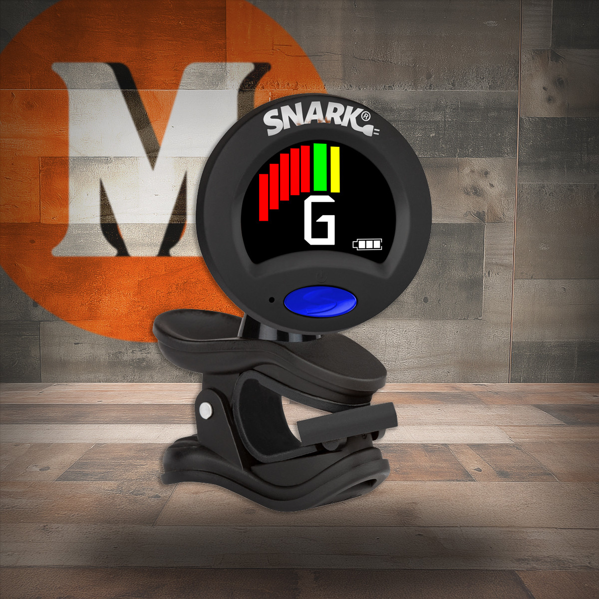 Snark Super Tight Rechargeable Rechargeable Tuner w/ Case and Cloth! (SST-1-U) | Musician Madness