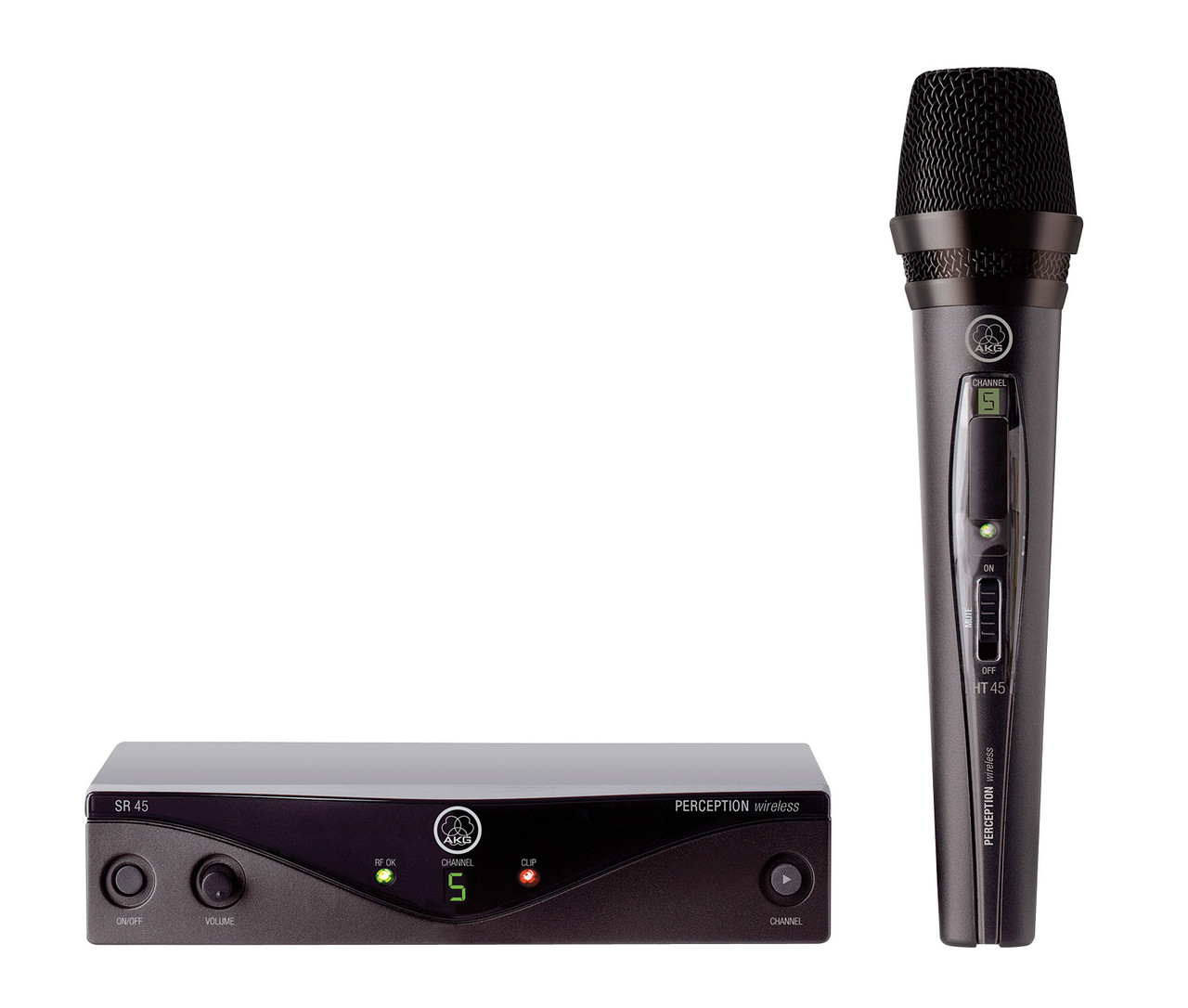 AKG 3251H00010 Perception Wireless 45 Vocal Microphone Set Band-A (3251H00010-U)