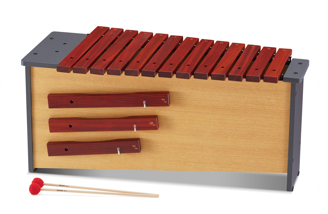 Suzuki XPB-16-U Bass Xylophone with Mallets (XPB-16-U) | Musician Madness