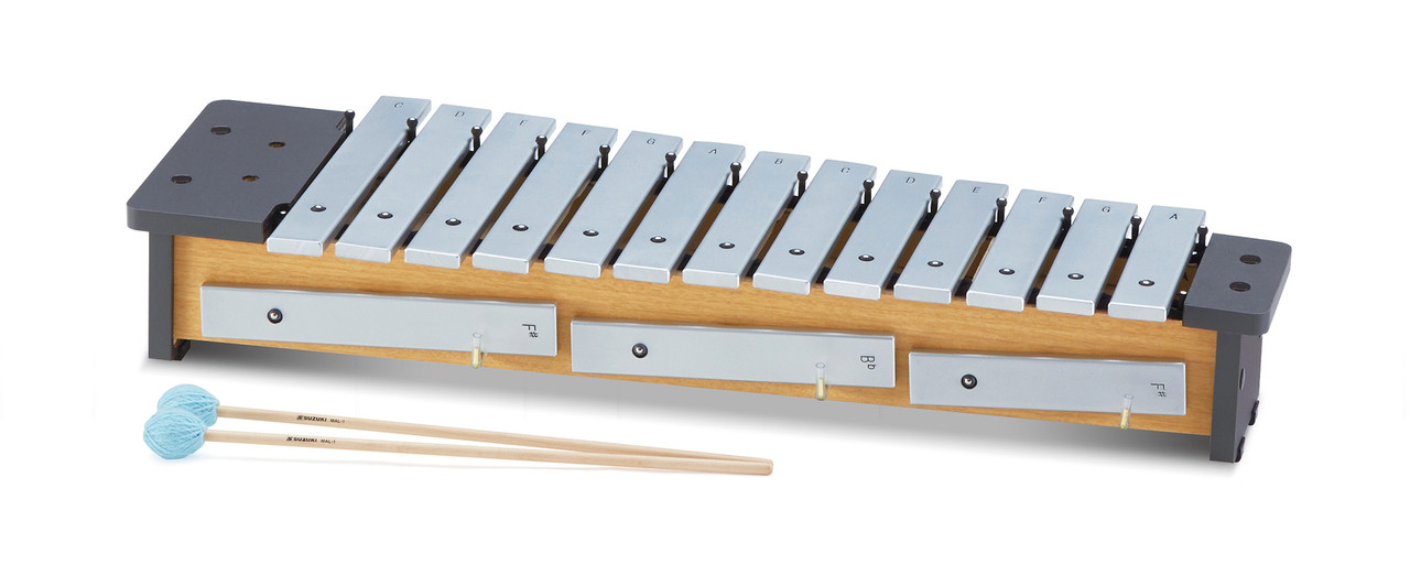 Suzuki MPS-16-U Soprano Metallophone with Mallets (MPS-16-U)