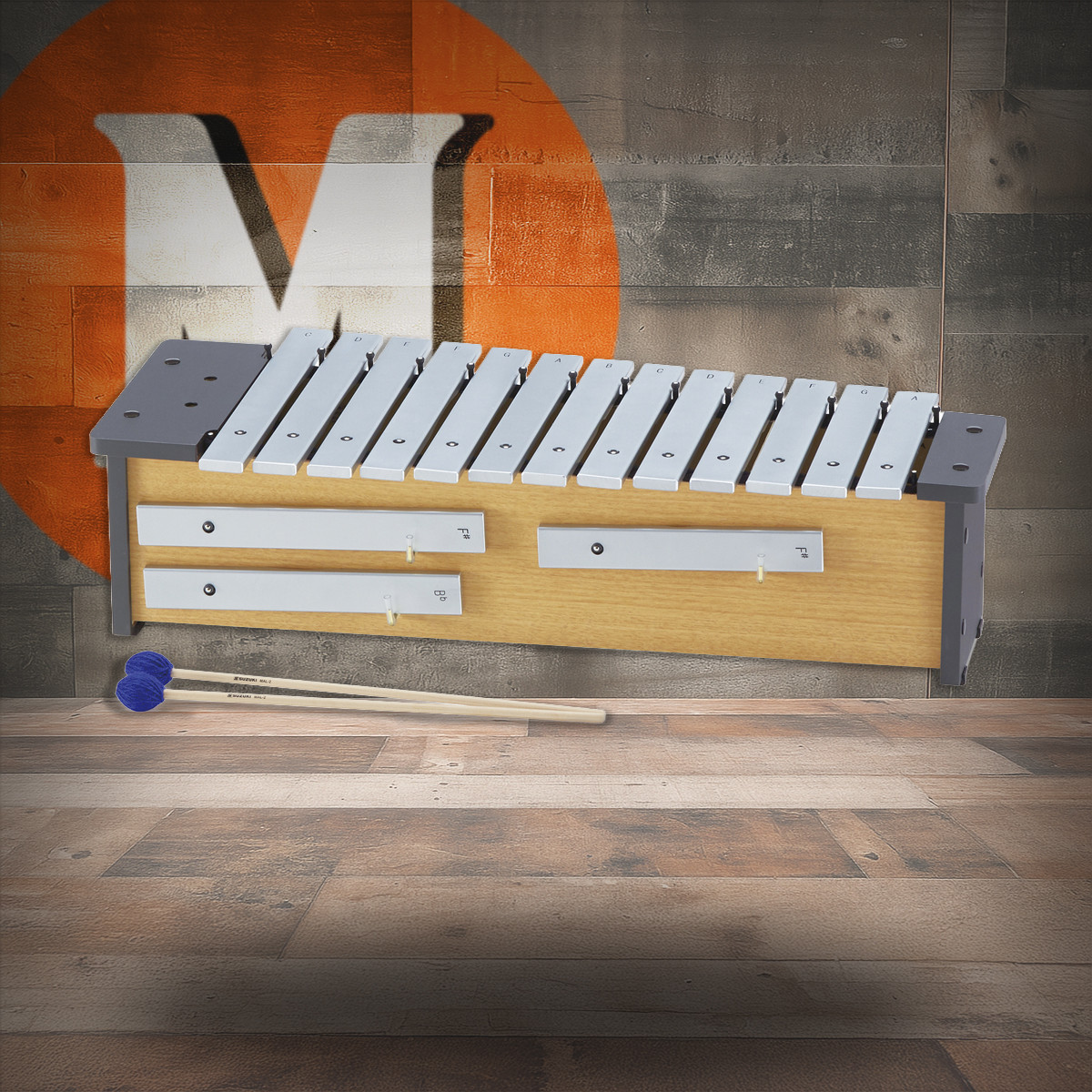 Suzuki MPA-16-U Alto Metallophone with Mallets (MPA-16-U) | Musician Madness