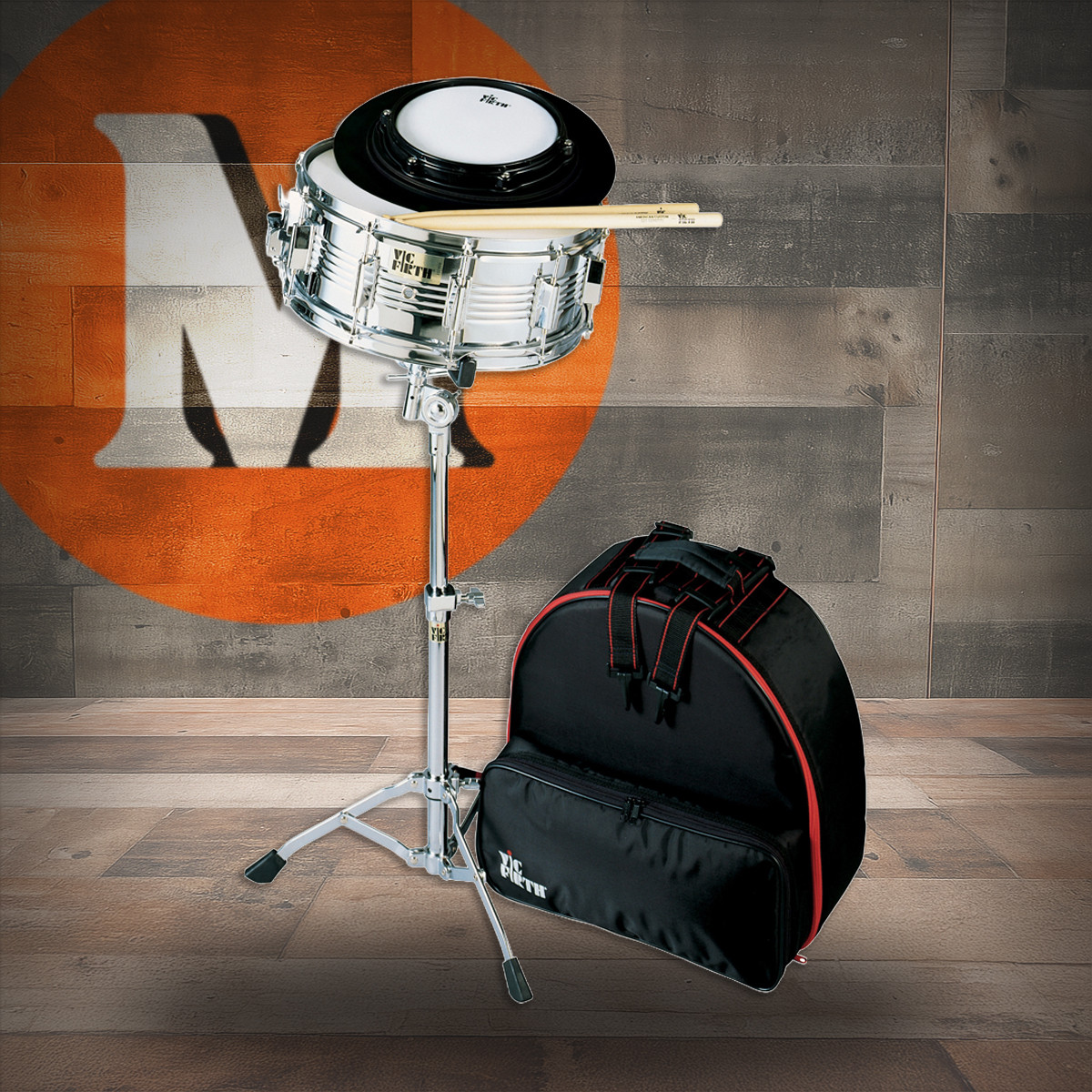 Vic Firth V6705 Snare Drum Kit with Backpack (V6705-U)