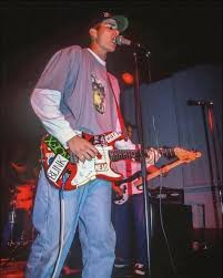 Fender Squier Stratocaster Tom DeLonge Sticker Strat Electric Guitar – Torino Red