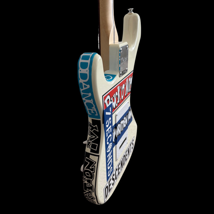 Fender Squier Stratocaster Tom DeLonge Sticker Strat Electric