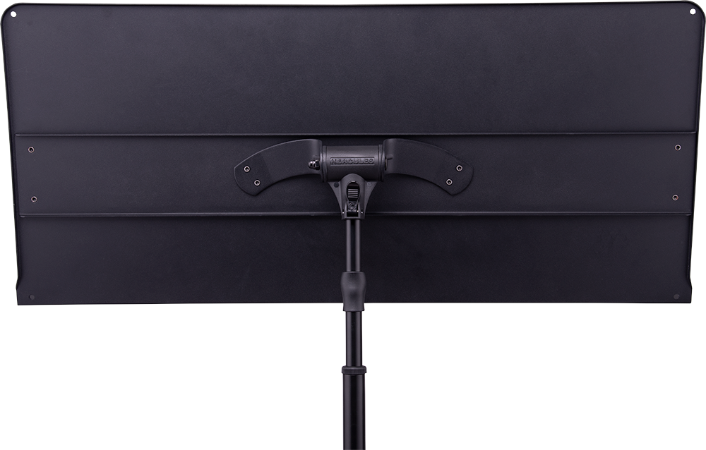 Hercules EZ Grip Two-Section Tripod Conductor Stand with Extended Desk and Accessory Tray (BS243B-HA103)