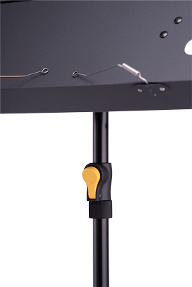 Hercules EZ Grip Three-section tripod Orchestra Stand (BS418BPLUS) | Musician Madness