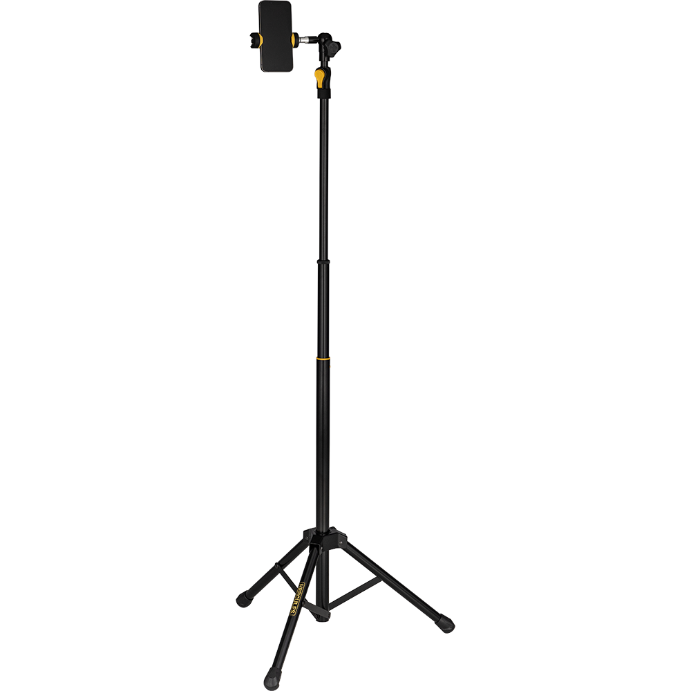 Hercules Camera & Lighting Floor Stand with Smartphone Adaptor (DG167B-FS1) | Musician Madness