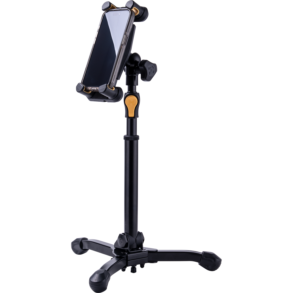 Hercules EZ-Grip Tabletop Tablet & Smartphone Stand with Tilting Shaft (DG307B-TS2) | Musician Madness