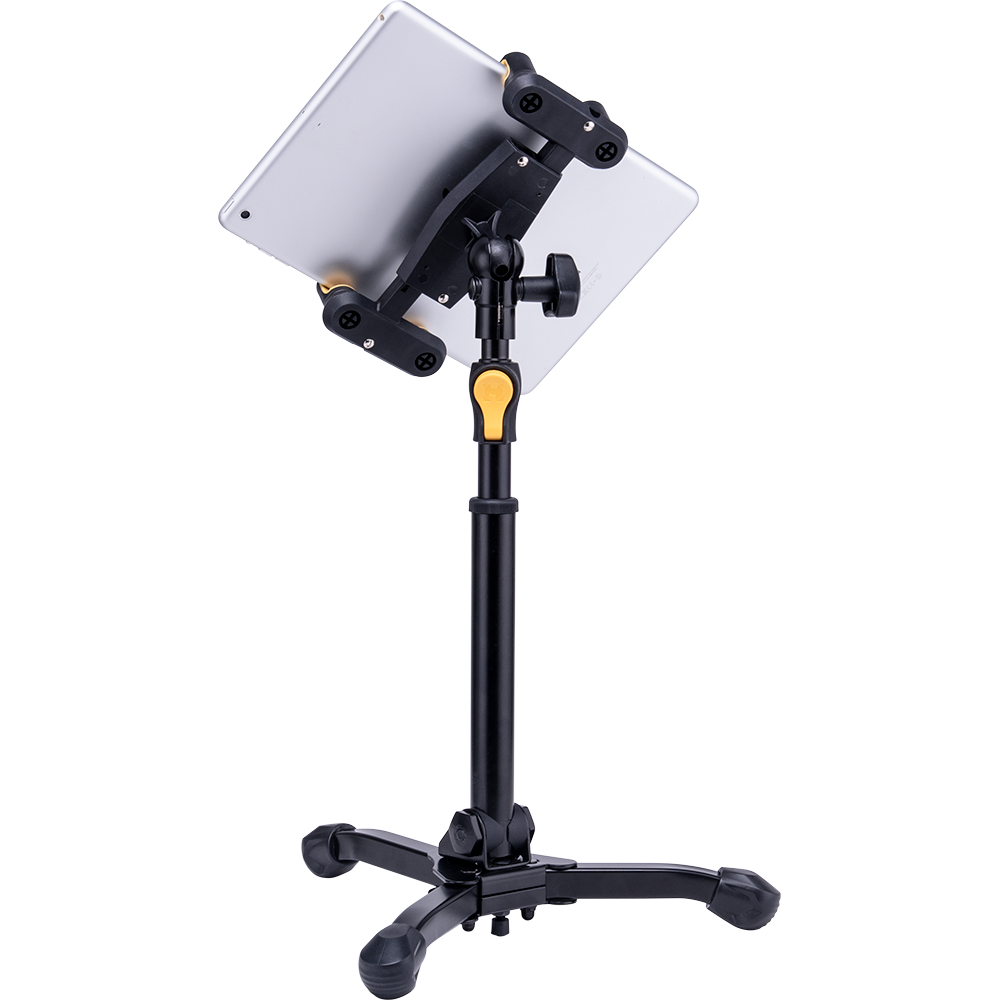 Hercules EZ-Grip Tabletop Tablet & Smartphone Stand with Tilting Shaft (DG307B-TS2) | Musician Madness
