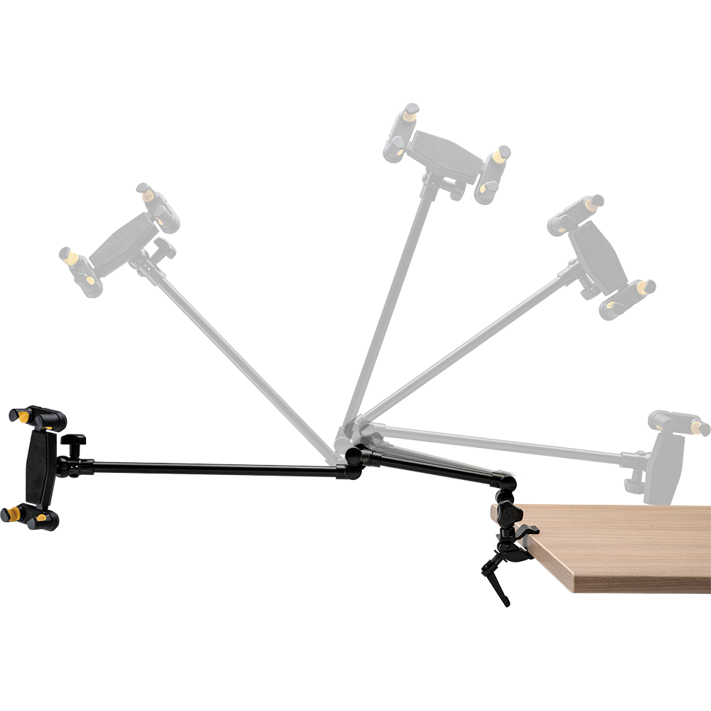 Hercules Tablet and smartphone boom arm (DG327B) | Musician Madness