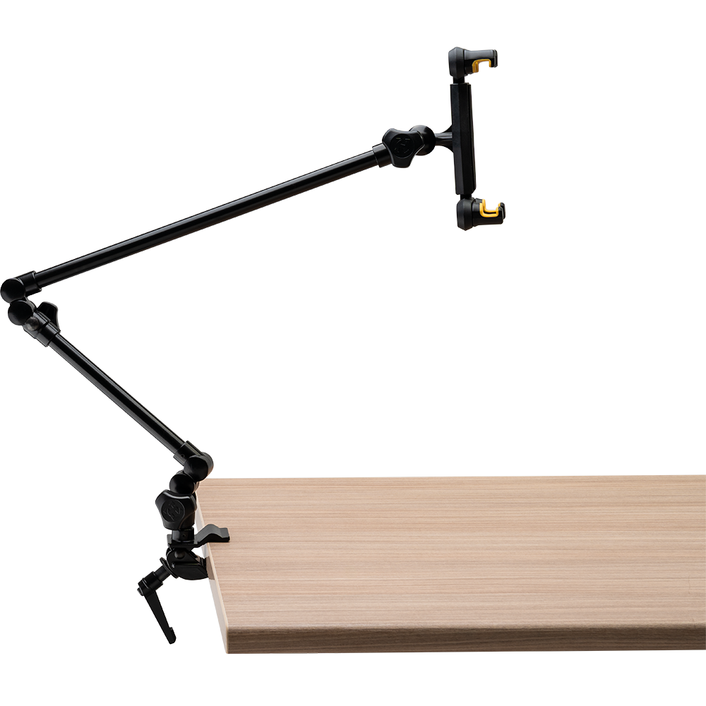 Hercules Tablet and smartphone boom arm (DG327B) | Musician Madness
