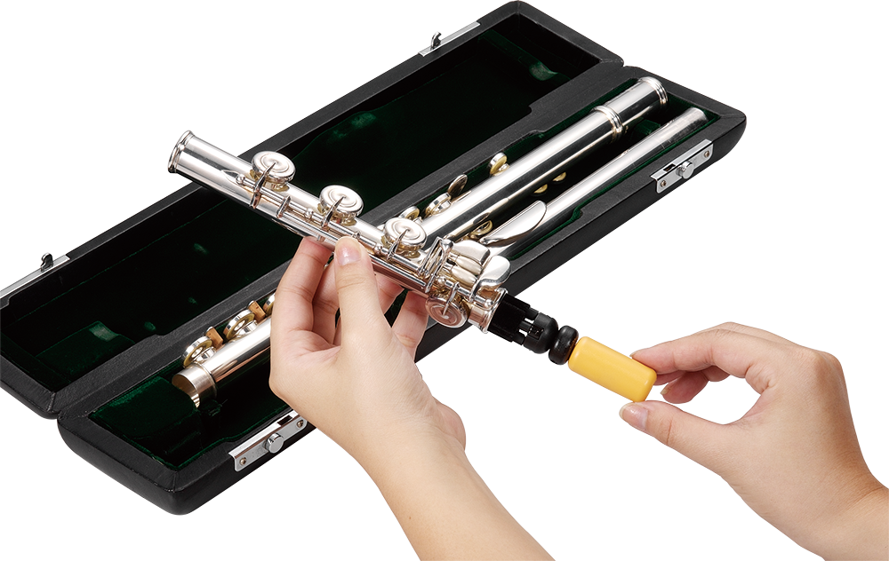 Hercules TravLite Series Low B Flute In-Footjoint Stand (DS461B) | Musician Madness