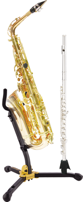 Hercules Alto/Tenor Saxophone And Flute/Clarinet Stand (DS532BB) | Musician Madness