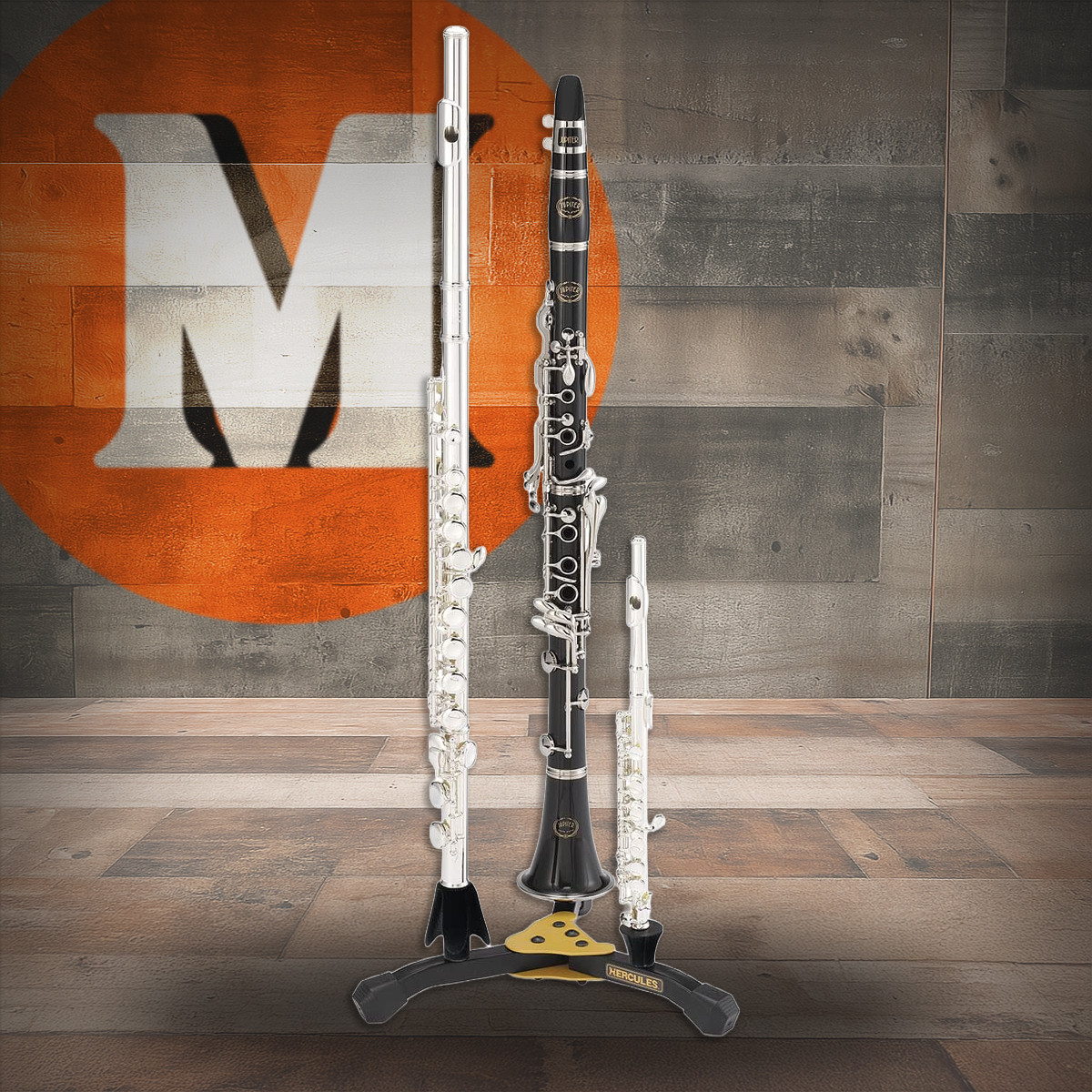 Hercules Flute, Clarinet And Piccolo Stand (DS543BB)
