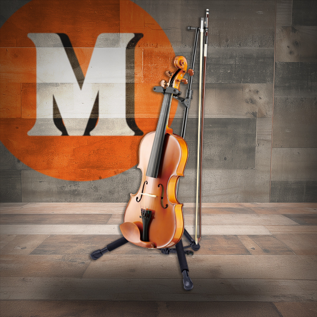 Hercules TravLite Series Violin/Viola Stand (DS571BB) | Musician Madness