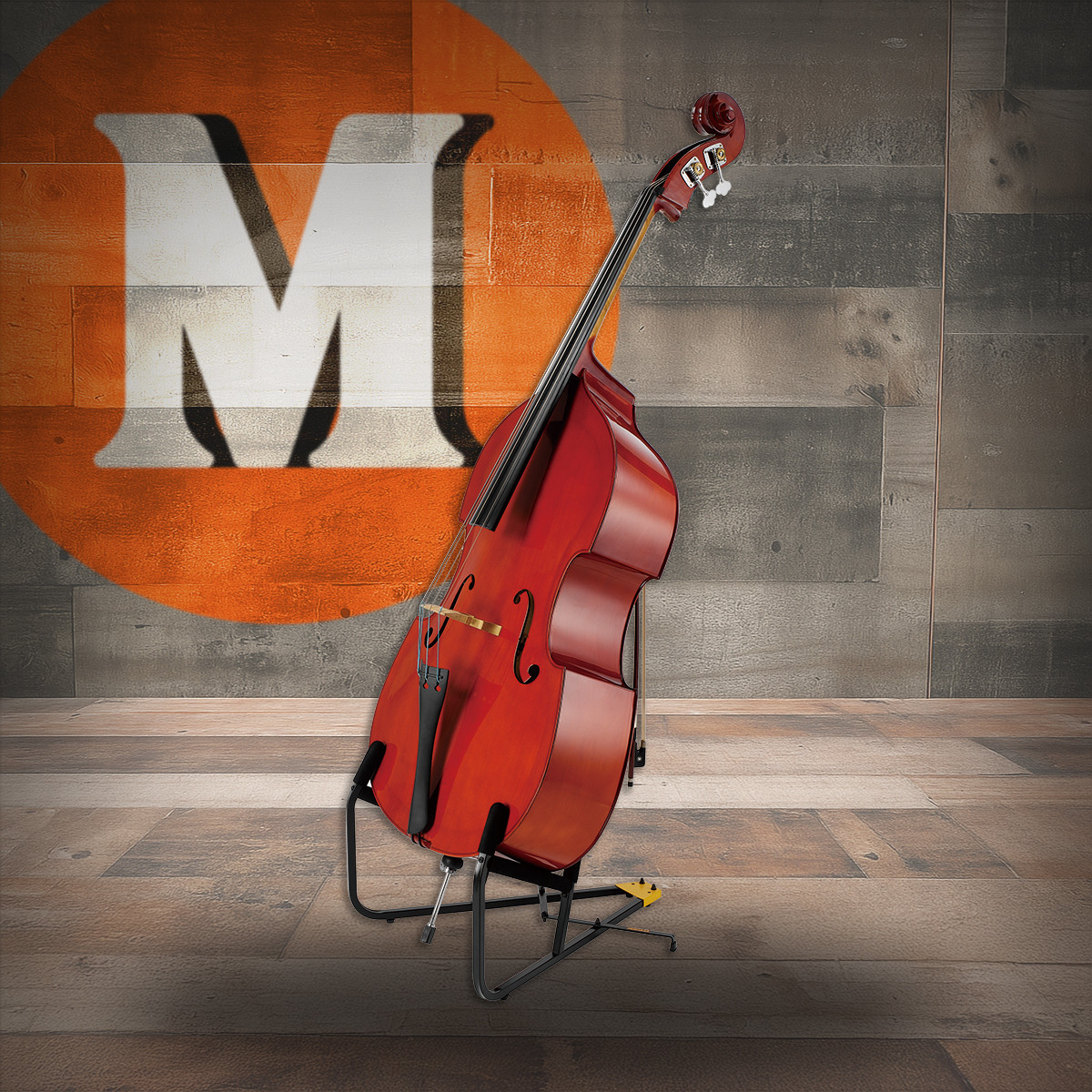 Hercules Double Bass Stand (DS590B) | Musician Madness