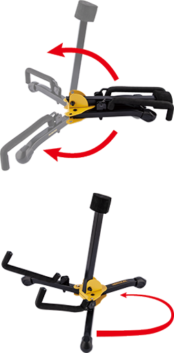 Hercules Mini Acoustic Guitar Stand (GS401BB)