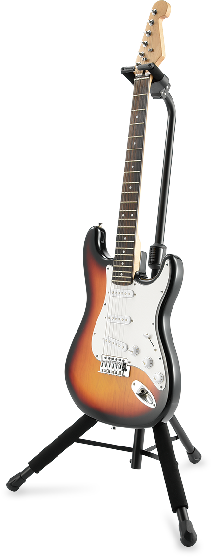 Hercules Auto Grip System(AGS) Single Guitar Stand (GS414BPLUS)