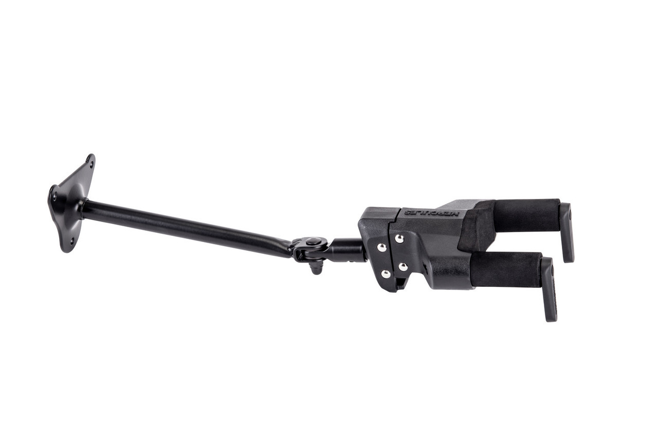 Hercules PLUS Series Universal AutoGrip Wall Mount Guitar Hanger Long Arm (GSP40WBPLUS) | Musician Madness