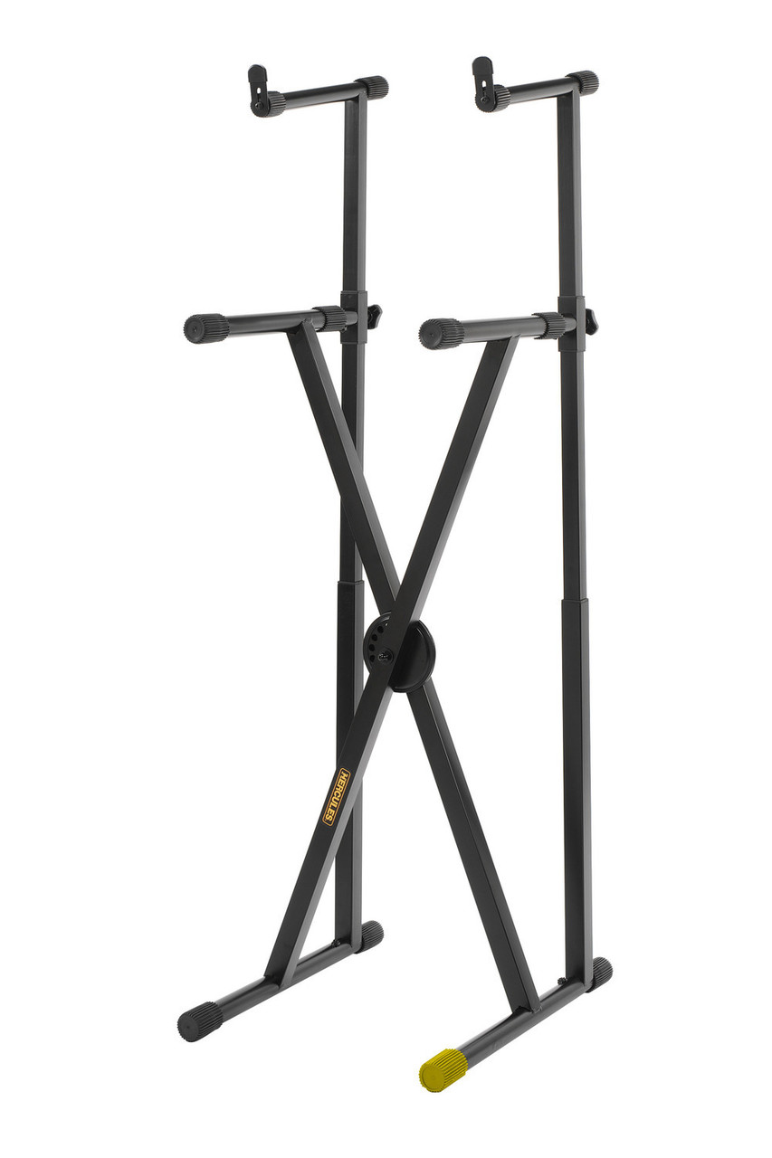 Hercules EZ-LOK Double Tier X Keyboard Stand (KS210B) | Musician Madness