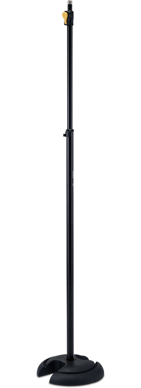 Hercules EZ Grip Straight Microphone Stand With H Base (MS201BPLUS) | Musician Madness