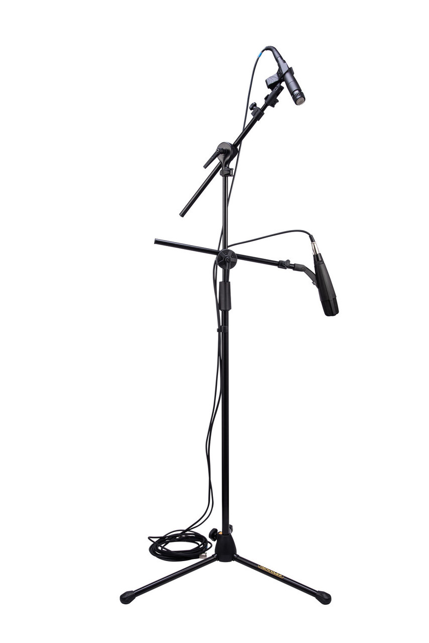 Hercules Double Boom Mic Stand (MS464BPRO) | Musician Madness