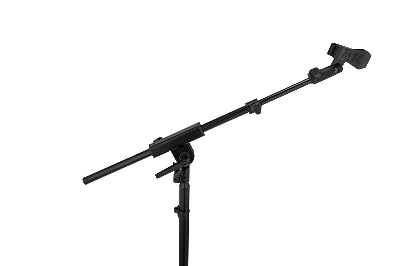 Hercules Low Profile Tripod Microphone Stand with Telescopic Boom Arm (MS520BPRO) | Musician Madness