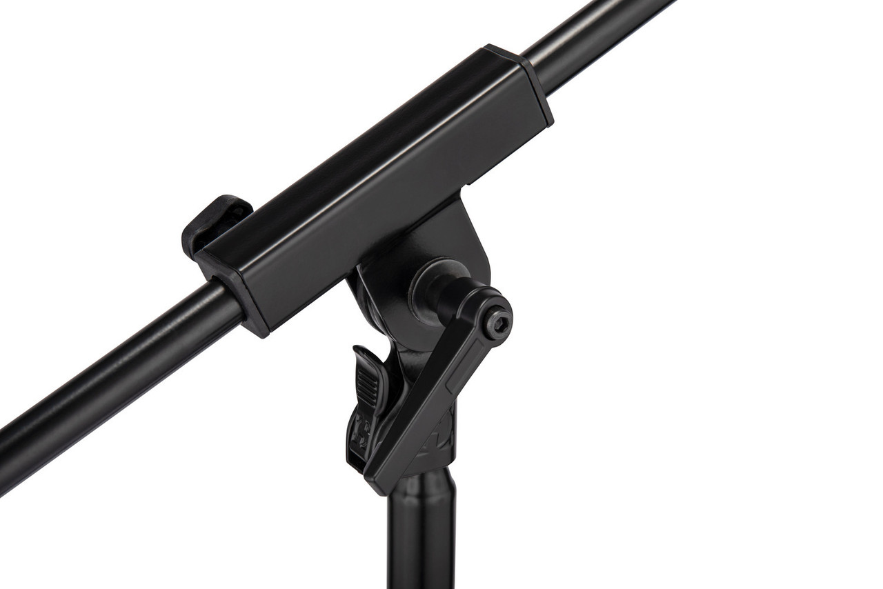Hercules Low Profile Tripod Microphone Stand with Telescopic Boom Arm (MS520BPRO) | Musician Madness