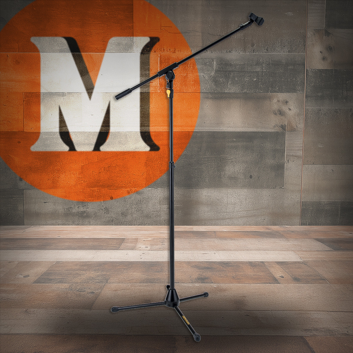 Hercules EZ Grip Microphone Stand With Tripod And Boom (MS631BPLUS