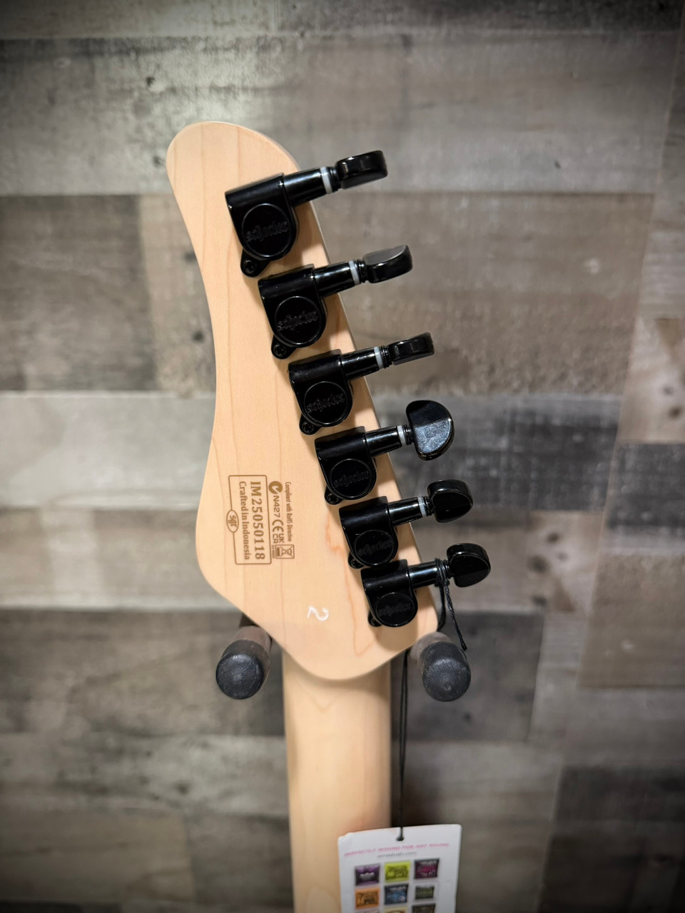 Schecter Sun Valley Super Shredder FR S B-Stock- Satin Black (1285) | Musician Madness