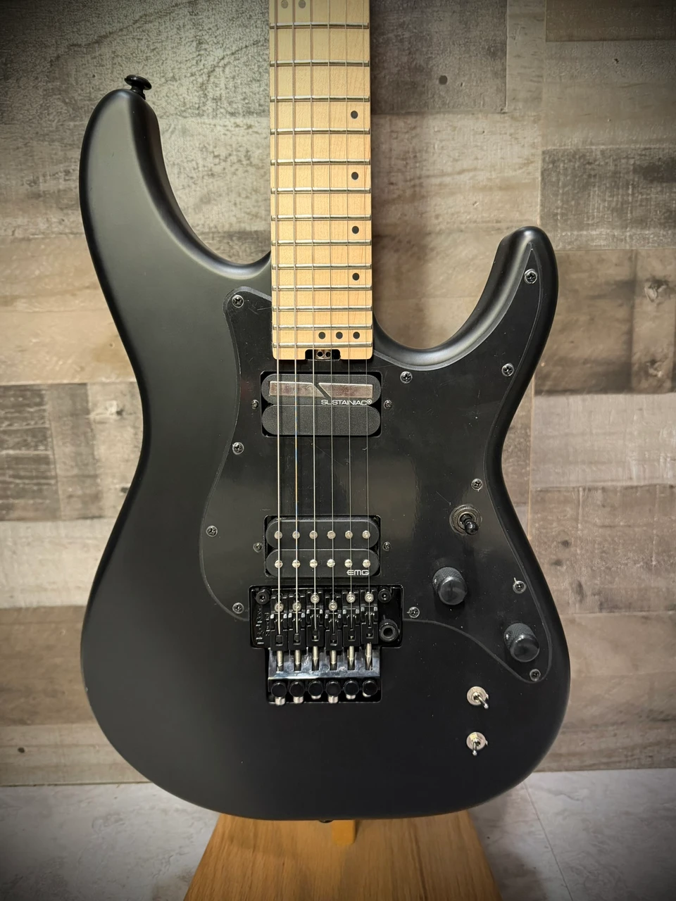 Schecter Sun Valley Super Shredder FR S B-Stock- Satin Black (1285)