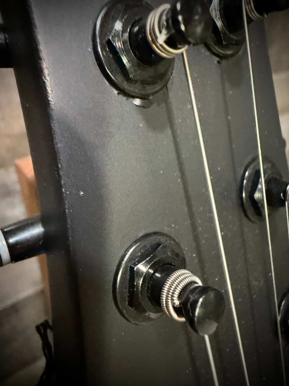 Schecter Damien-6 B-Stock - Satin Black (2470) (1)