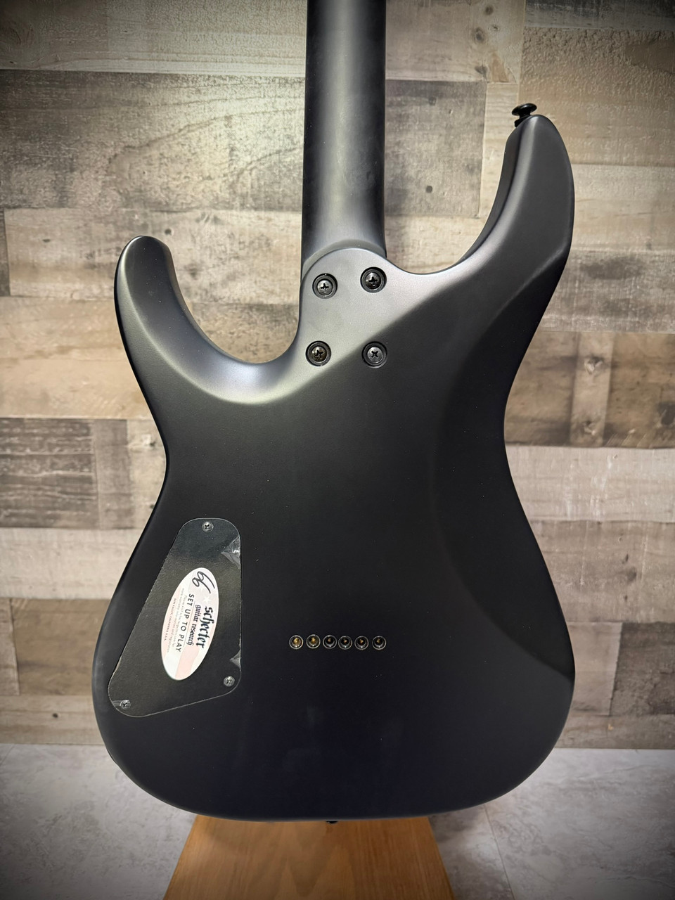 Schecter Damien-6 B-Stock - Satin Black (2470)