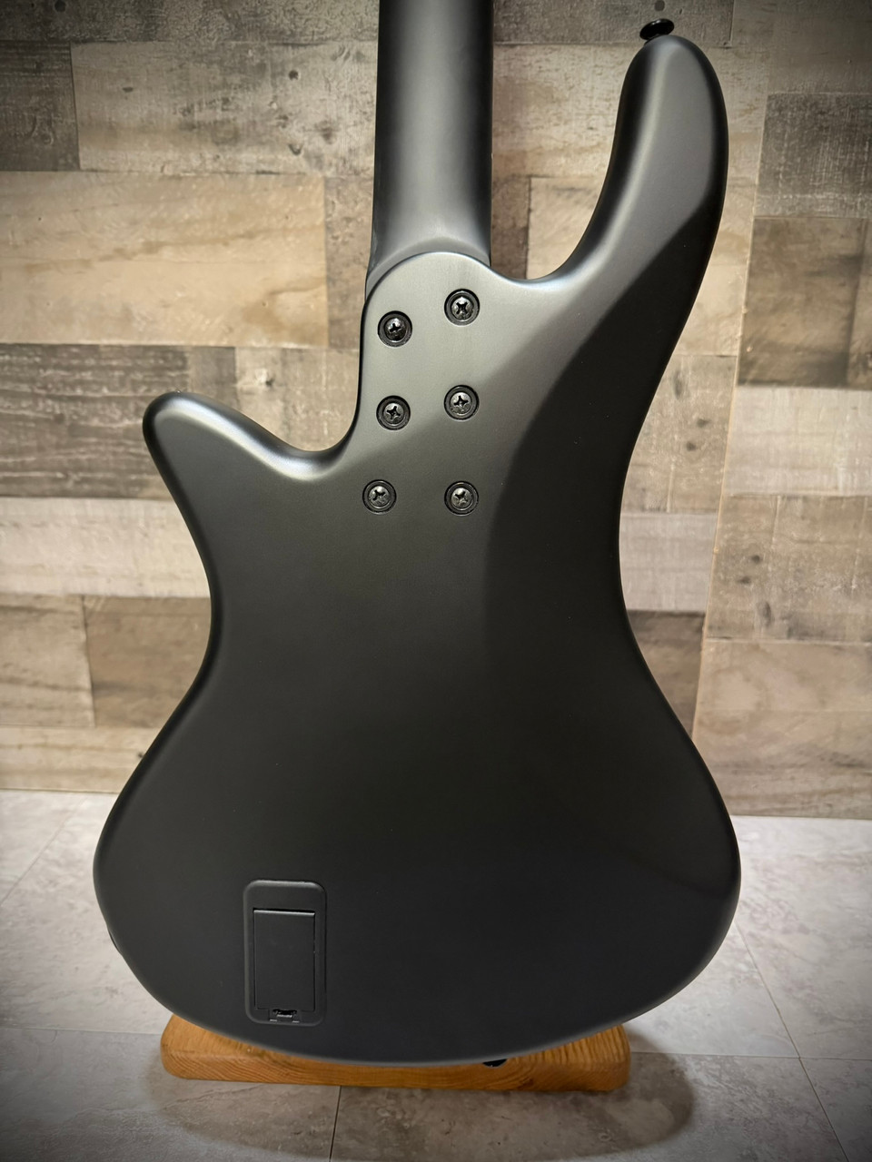 Schecter Stiletto Stealth-4 Bass Guitar B-Stock - Satin Black (2522)