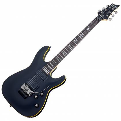 Shop the Schecter Demon-6 FR Electric Guitar in Aged Black Satin (3661) at Musician Madness. Floyd Rose performance, aggressive tone, and fast shipping.