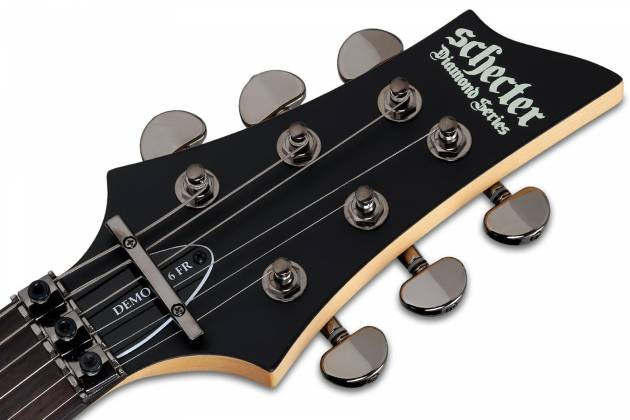 Schecter Demon-6 FR Electric Guitar B-Stock - Aged Black Satin (3661) | Musician Madness