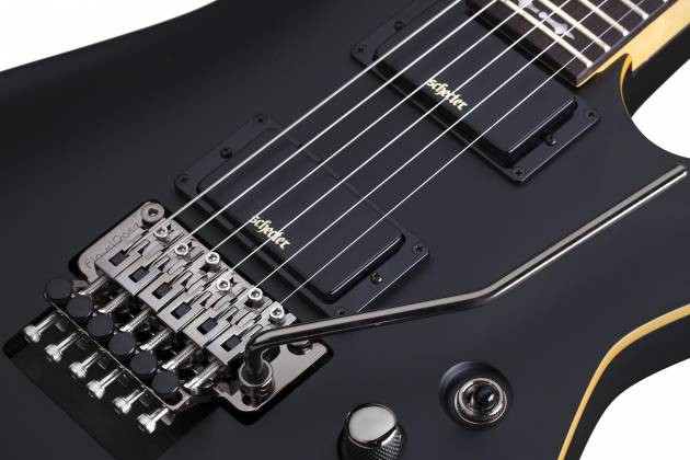 Schecter Demon-6 FR Electric Guitar B-Stock - Aged Black Satin (3661) | Musician Madness