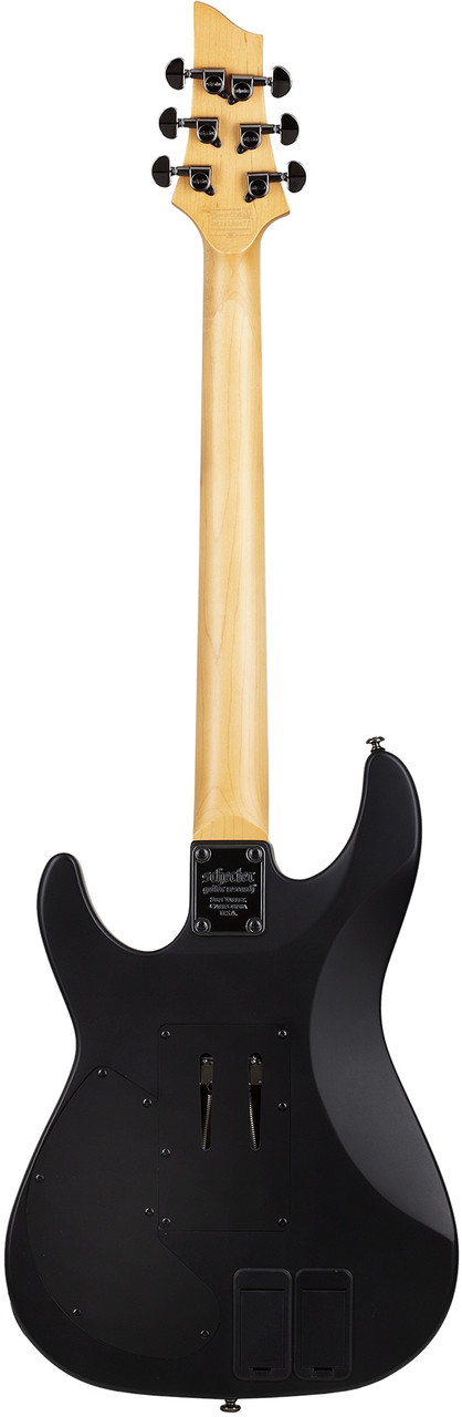 Schecter Demon-6 FR-S B-Stock - Aged Black Satin (3669)