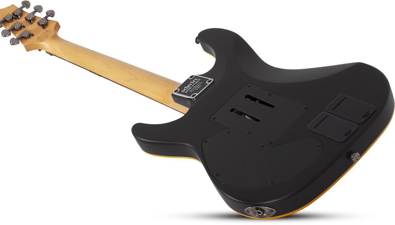 Schecter Demon-6 FR-S B-Stock - Aged Black Satin (3669)