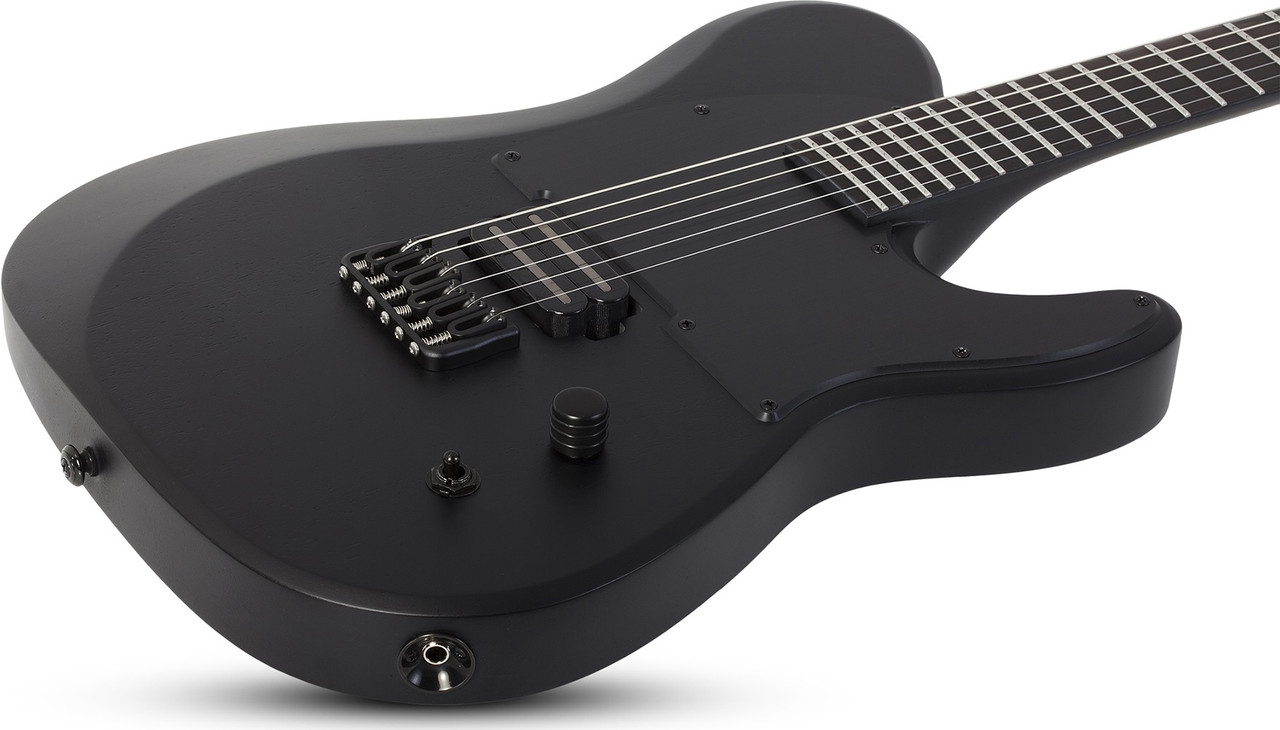 Schecter PT Black Ops B-Stock - Satin Black Open Pore (620)