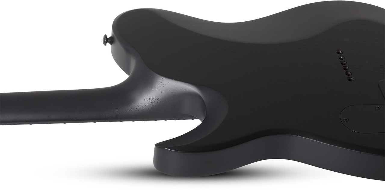 Schecter PT Black Ops - Satin Black Open Pore (620) | Musician Madness