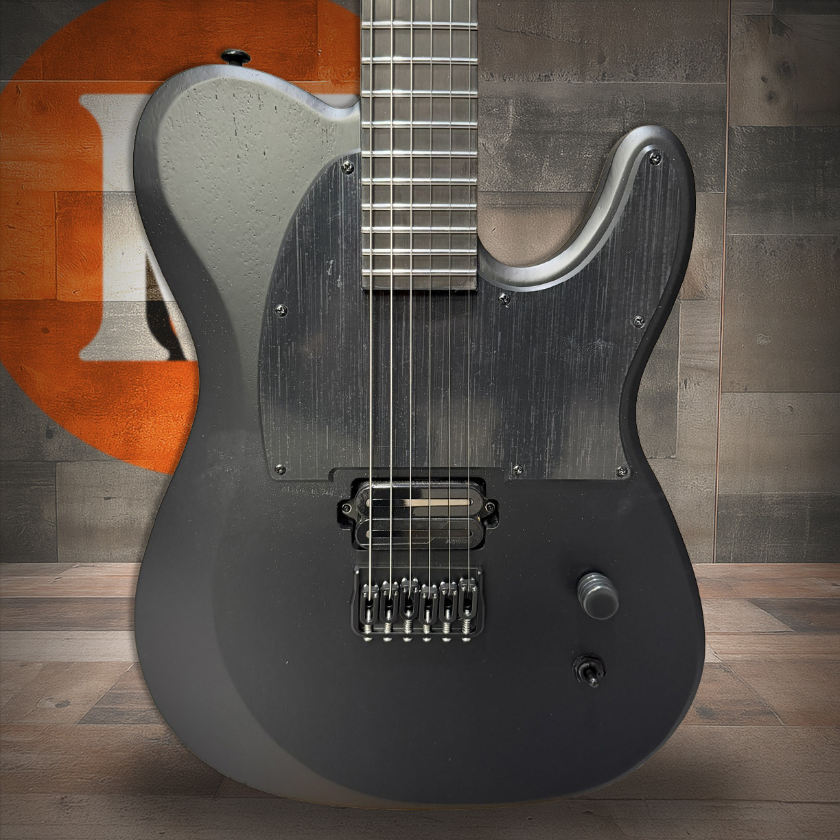 Schecter PT Black Ops B-Stock - Satin Black Open Pore (620)