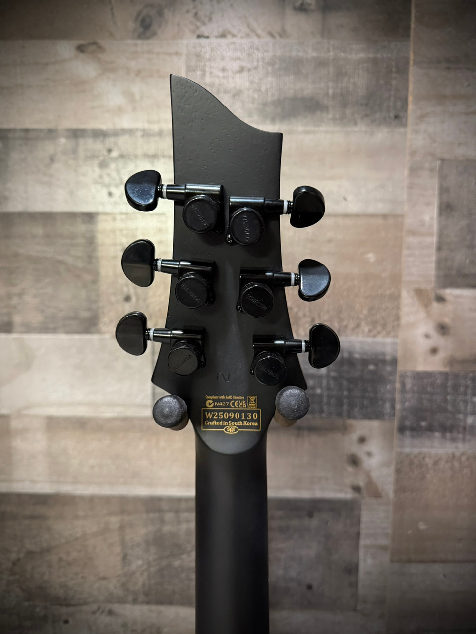 Schecter PT Black Ops B-Stock - Satin Black Open Pore (620)