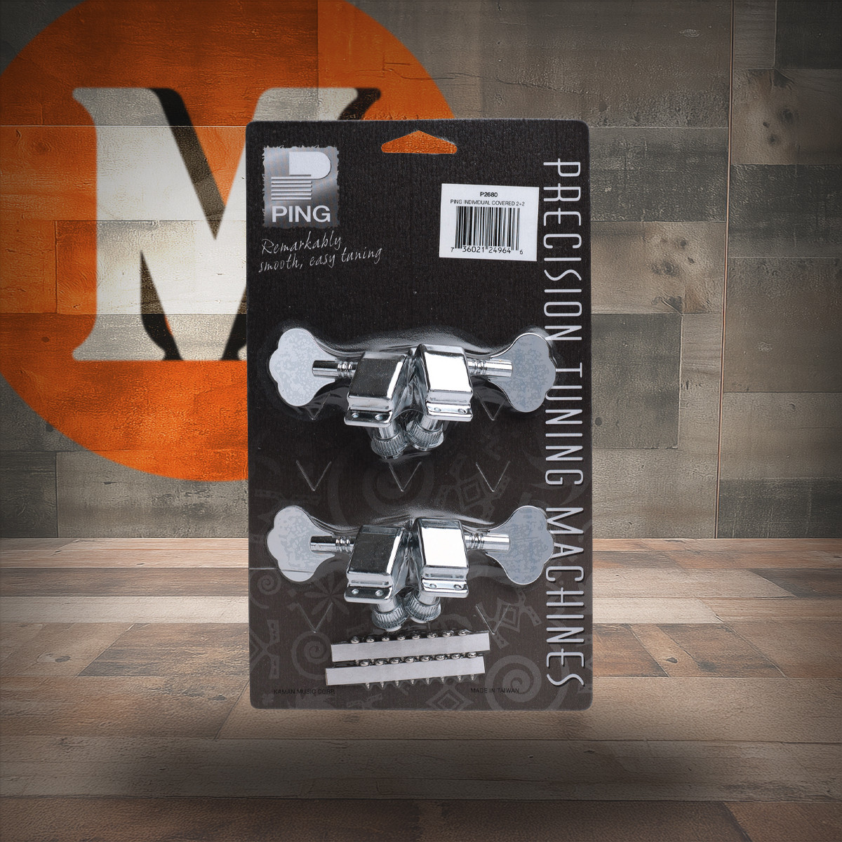 Ping P2680 Ping Small Covered Bass Machine Heads. 2 Bass 2 Treble (P2680-U)