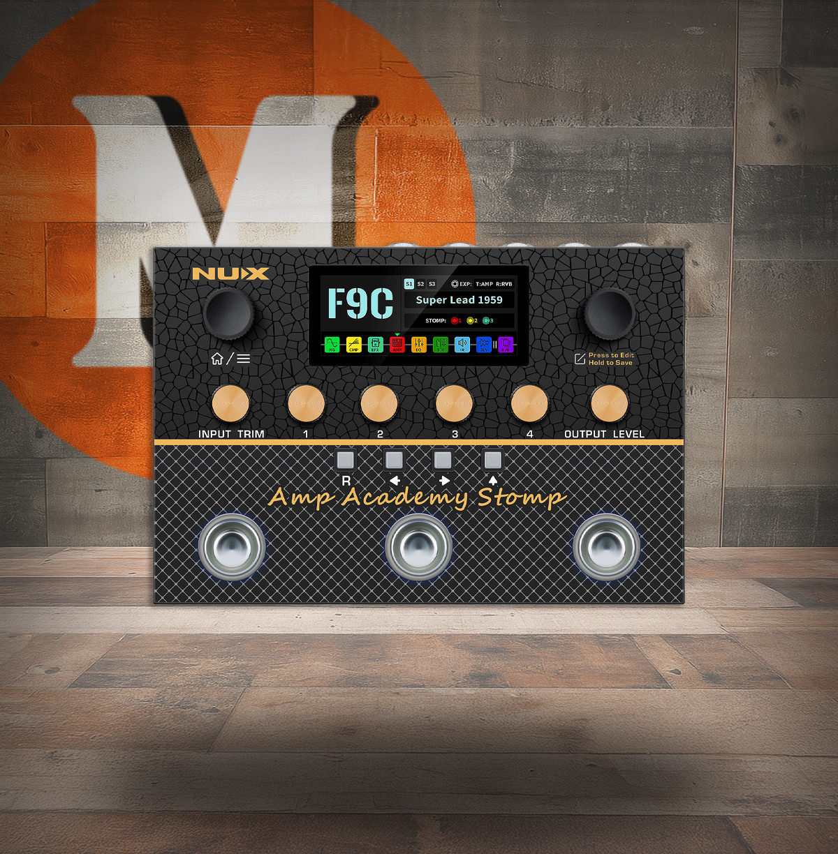 NUX The Amp Academy Stomp (Amp Academy Stomp (NUX NMA3AAP) | Musician Madness