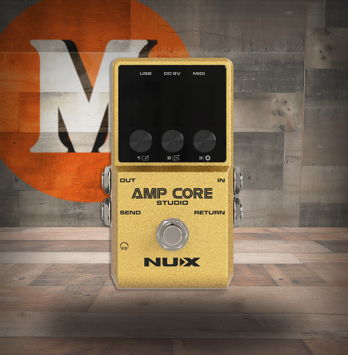 NUX Amp Modeling Pedal (NUX Amp Core Studio) | Musician Madness