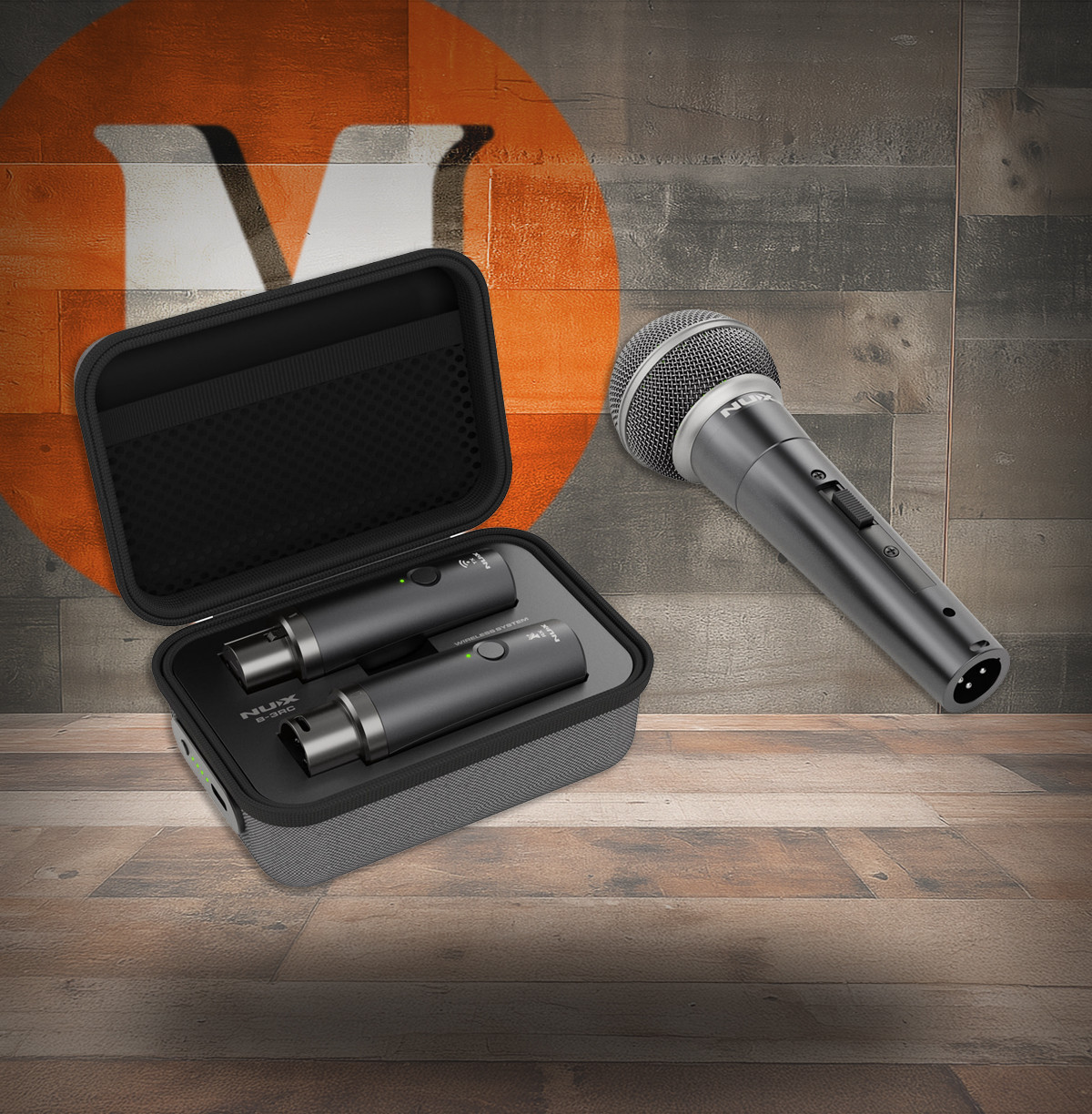 NUX 2.4GHz Wireless Microphone System (NUX B3RC)