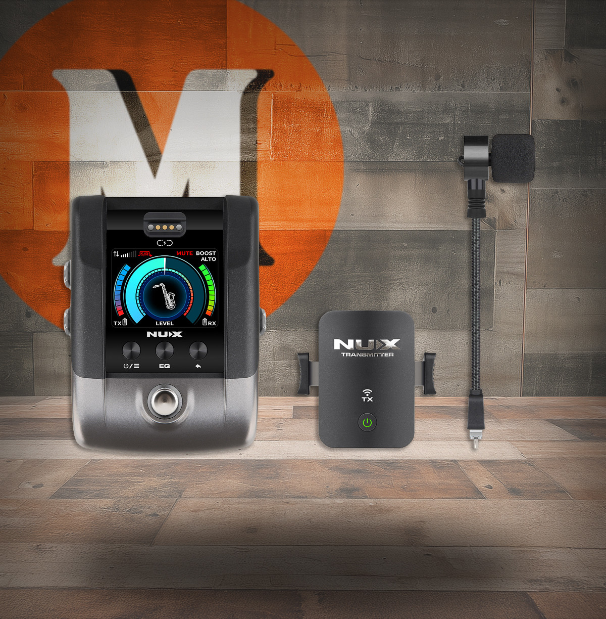 NUX 2.4GHz Wireless System for Wind Instruments (NUX B6PRO)