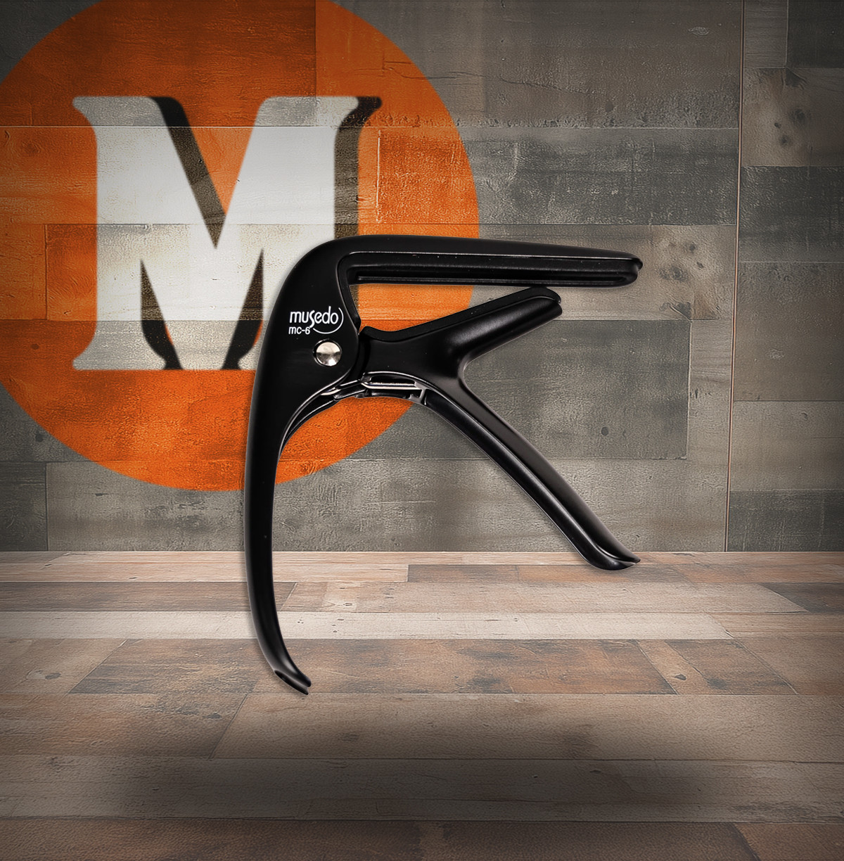 Musedo Classical Guitar Capo -Black (Msd MC6BK)